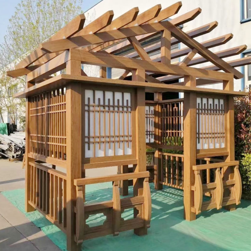 Pergola gỗ nhựa